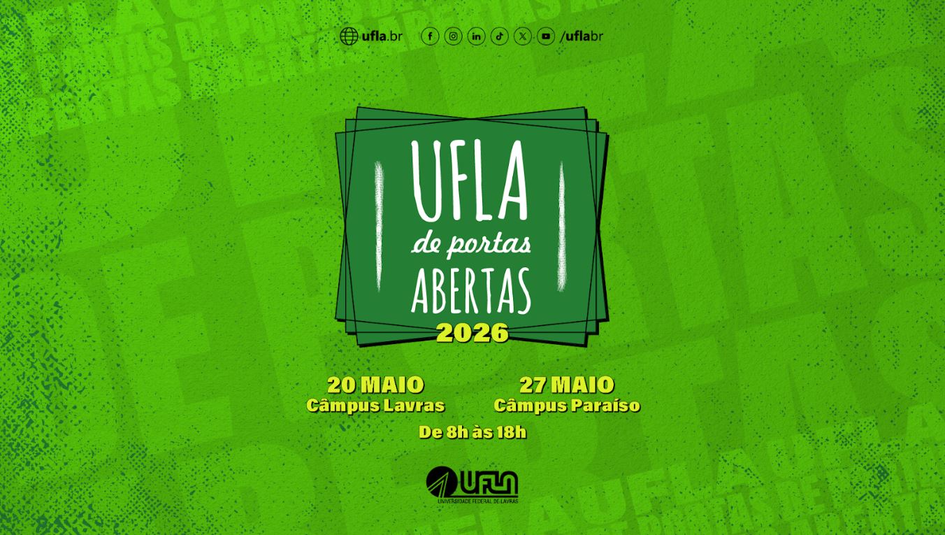 Orientações para registros de eventos no SIG-UFLA do 9º UFLA de Portas Abertas!