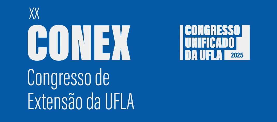 XX CONGRESSO DE EXTENSÃO DA UFLA - CONEX 2025 - Início das inscrições previsto para 11/08/2025